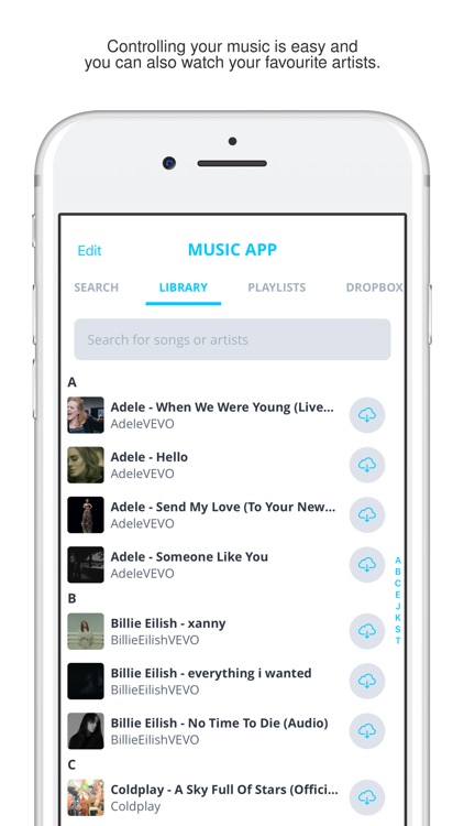 Music App - Unlimited