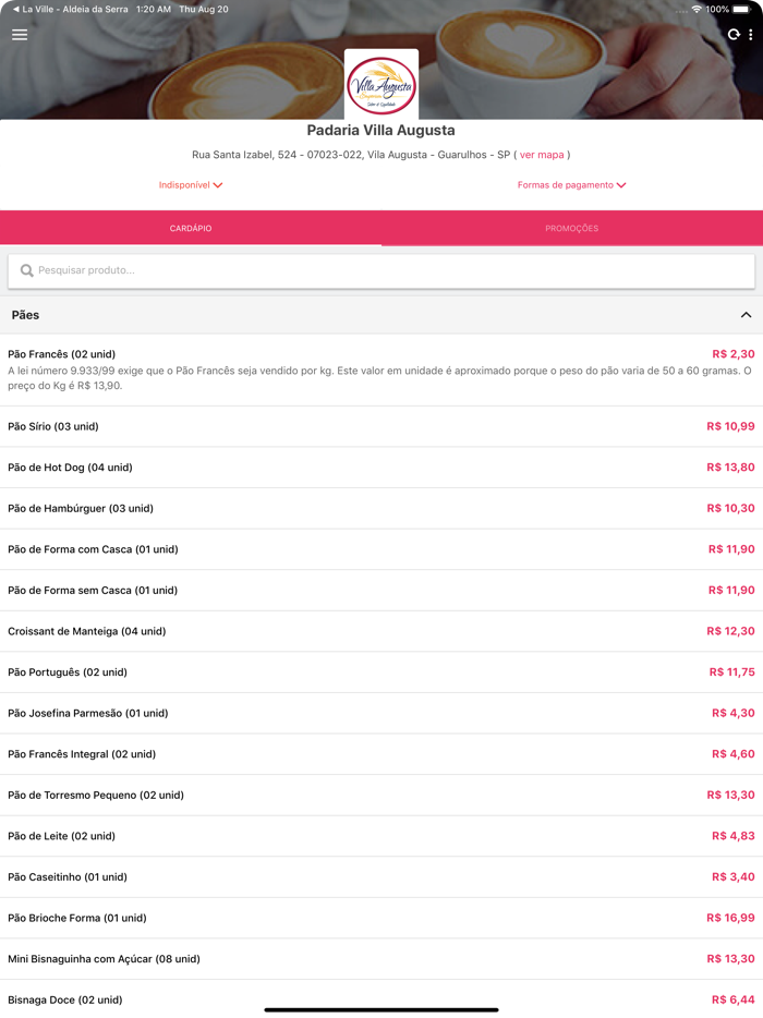 Padaria Villa Augusta