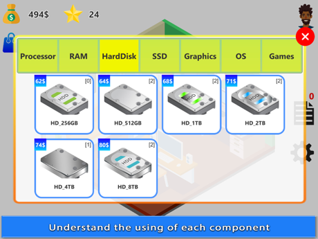 Hacks for PC Simulator-Assemble Computer