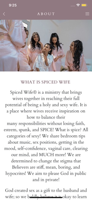 Spiced Wife App on the App Store