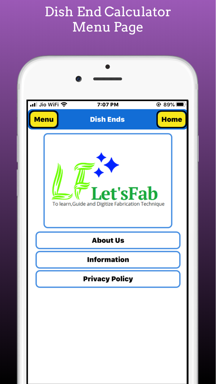 Dish Ends Calculator
