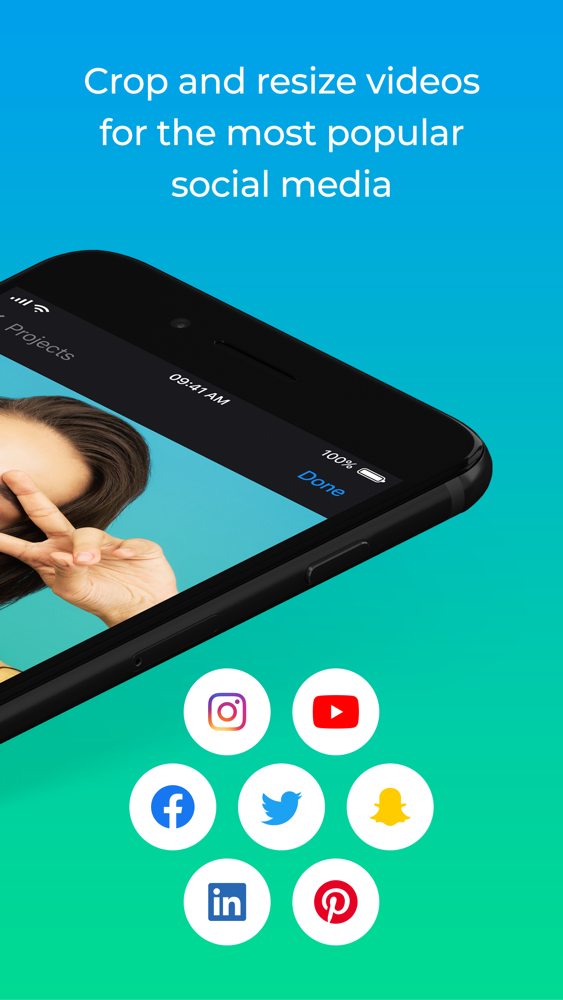 Crop & Resize Video — Clideo App For IPhone - Free Download Crop ...