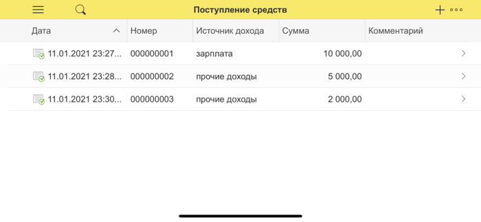 Домашние финансы