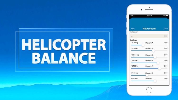 Helicopter Balance