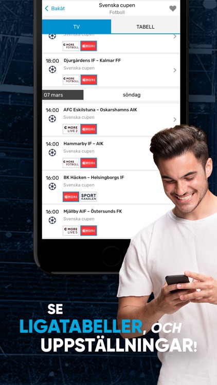 TVmatchen.nu - Sport på TV