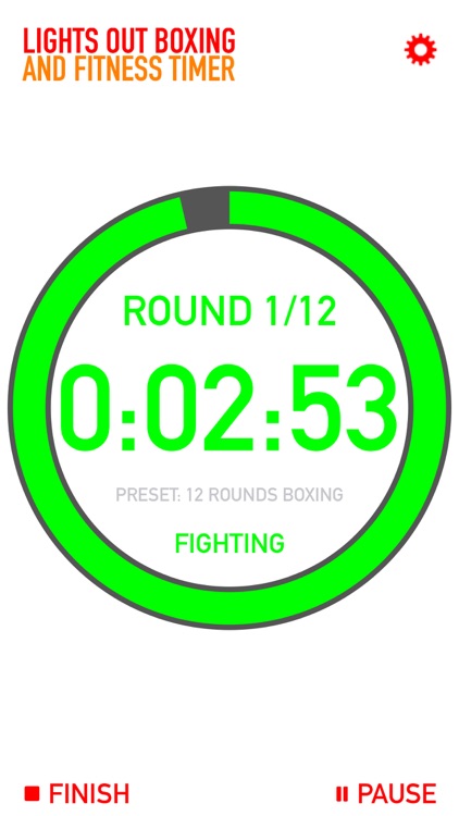 Lights Out Boxing Timer