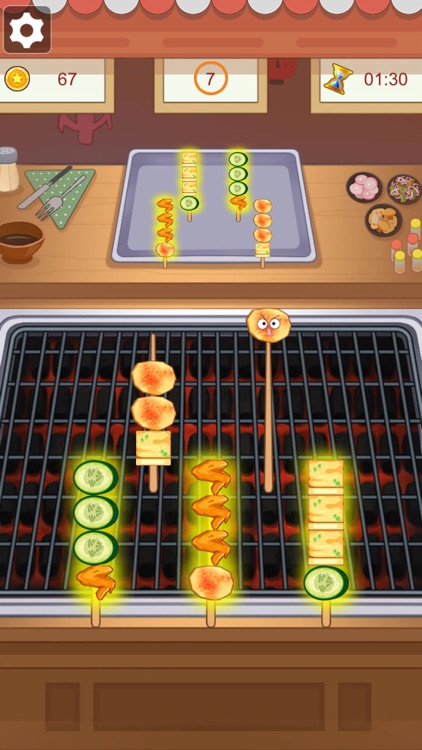 烧烤串串 - 烹饪休闲小游戏 screenshot-4