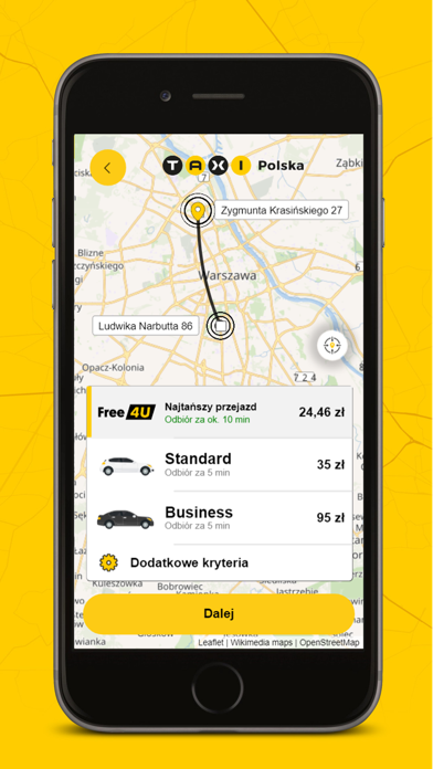 How to cancel & delete Taxi Polska (ELE TAXI) from iphone & ipad 1