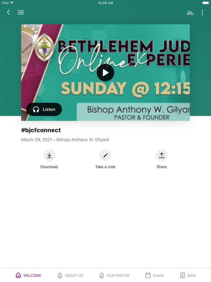 Bethlehem Judah Fellowship