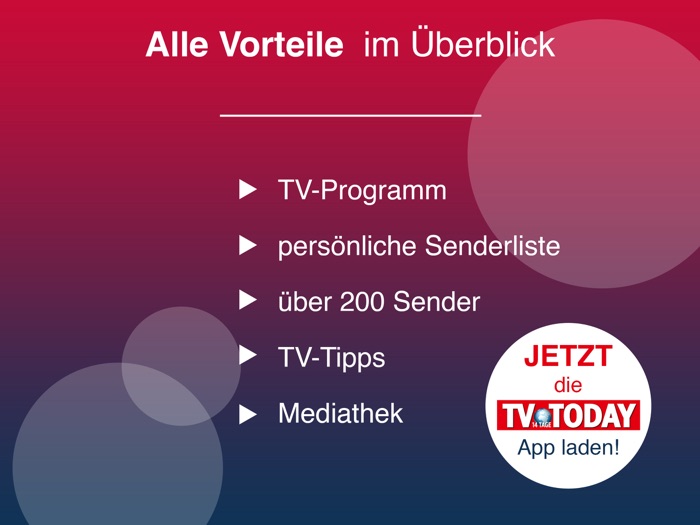 TV Today - Fernsehprogramm