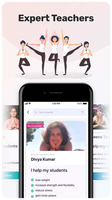 MyYogaTeacher: Learn Yoga LIVE screenshot 4