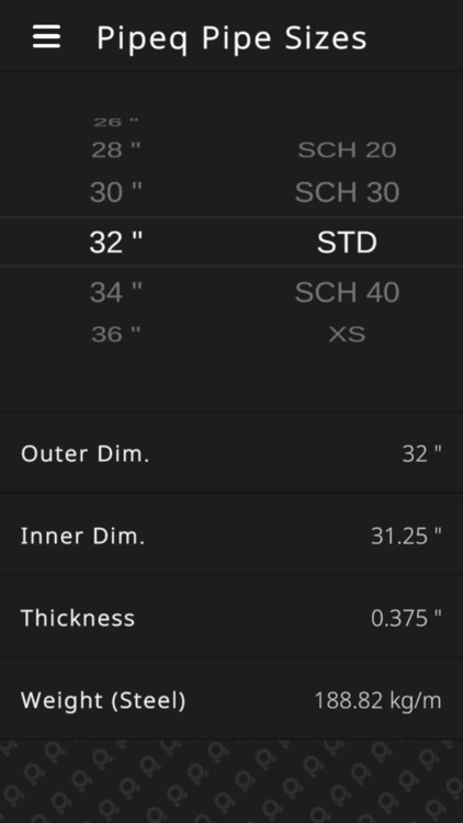 Pipeq Pipe Sizes screenshot-3