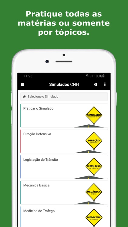 Simulado Provas CNH