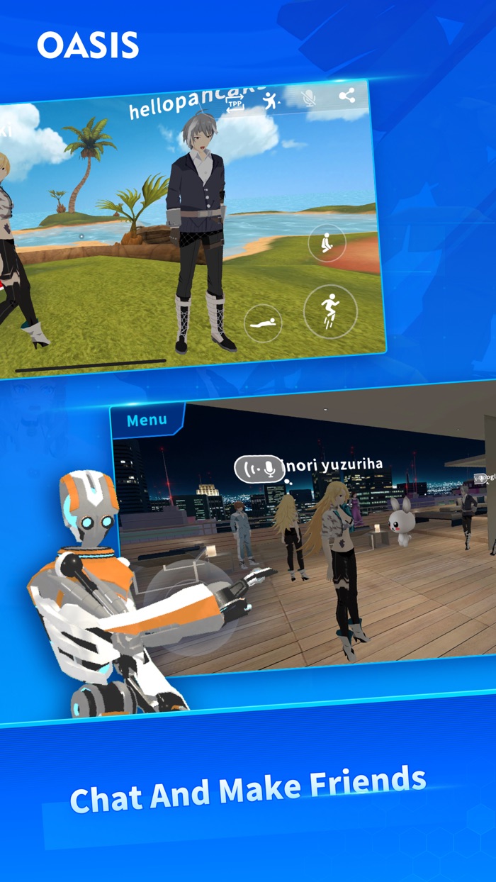 Oasis - a new virtual world