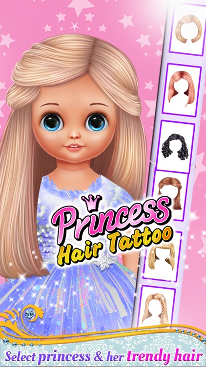 Princess Hair Tattoo Salon