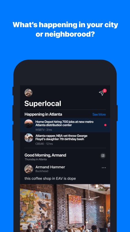 Superlocal: News and Neighbors