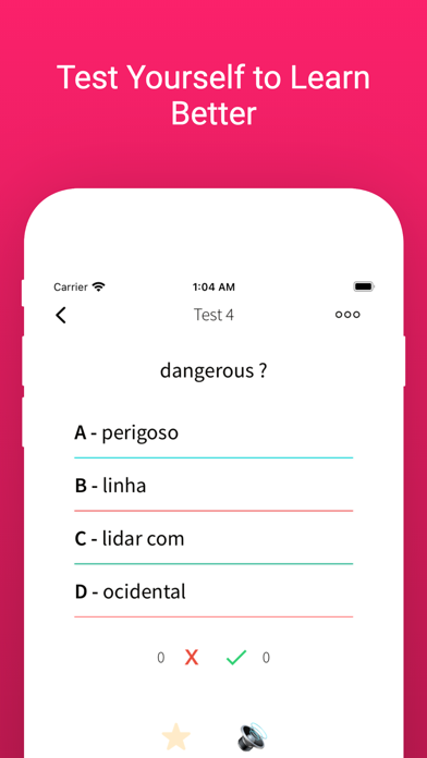 Practice Portuguese Vocabulary screenshot 4