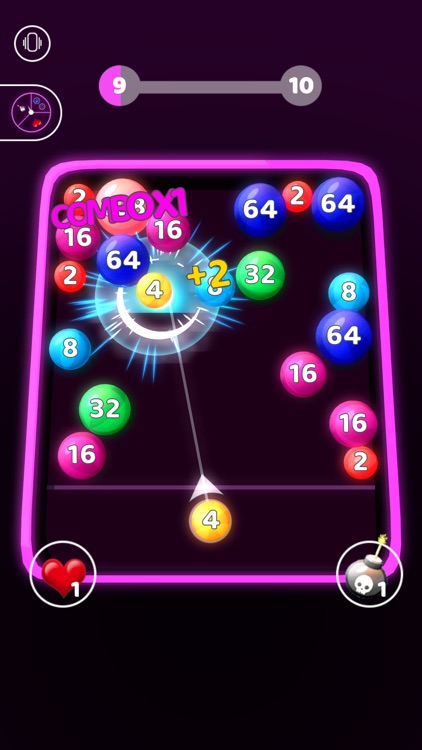 Neon Pool - Merge Hit