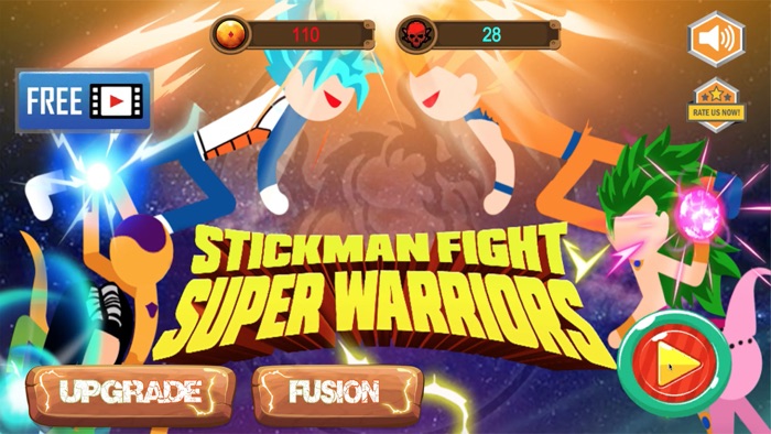 Stickman Fight Super Warriors