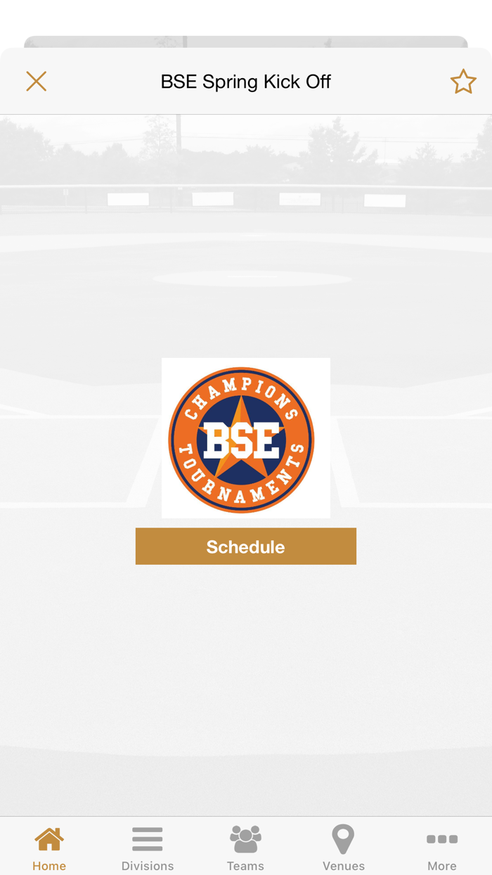 BSE Baseball Tournaments