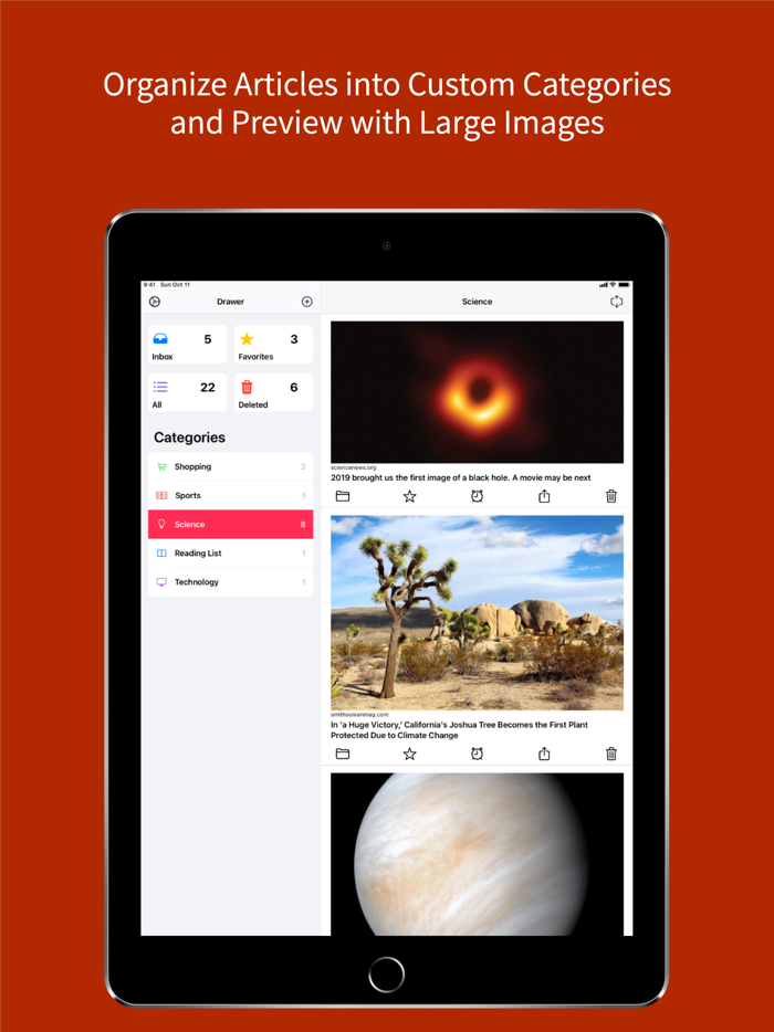 Drawer - Link Saver/Organizer