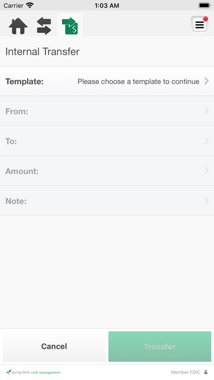 Spring Bank Cash Management screenshot-5
