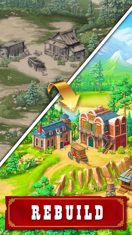 Jewels of the Wild West・Match3