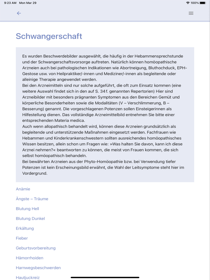 Homöopathie Hebammenalltag