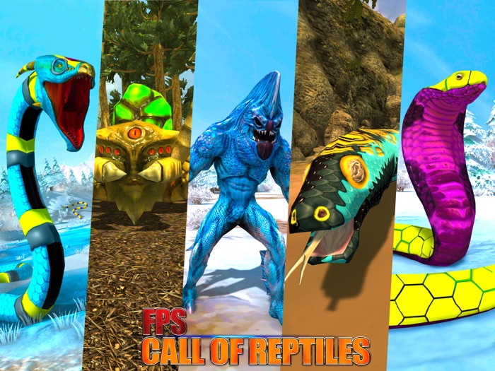 파충류의 FPS 전화