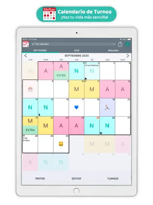 Imágen 1 Calendario de Turnos (Shifter) iphone