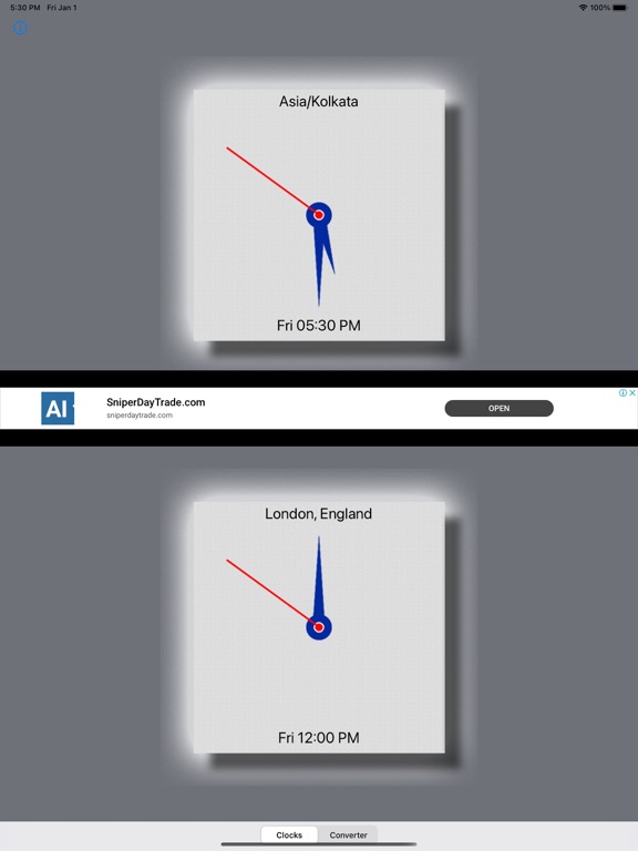 Dual Clock Dual Clock
