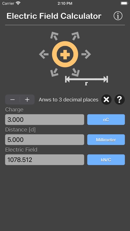 Electric Field Calculator screenshot-9