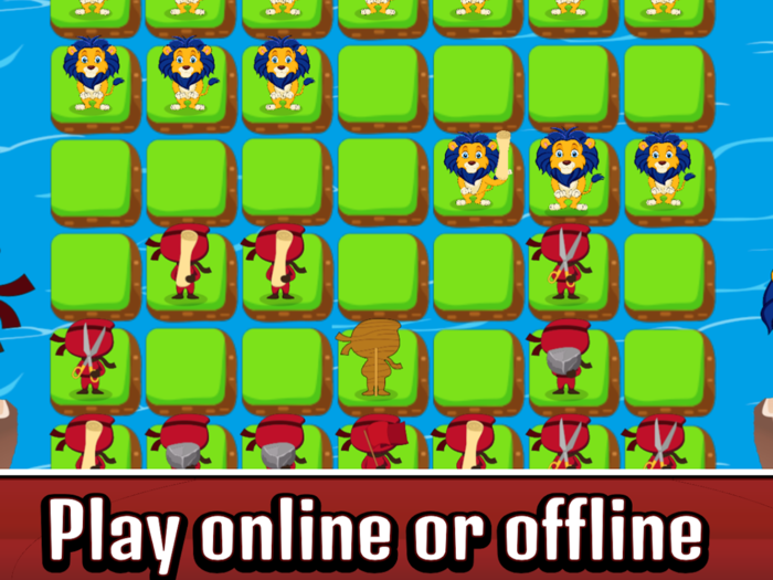 Rock paper scissors online bg