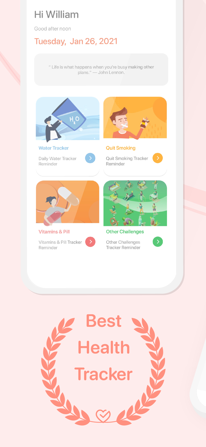 Life Habits - 健康追踪器