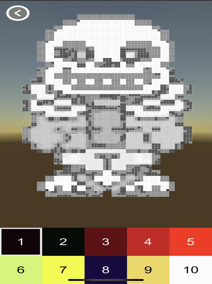 1 Undertale Sans Pixel number