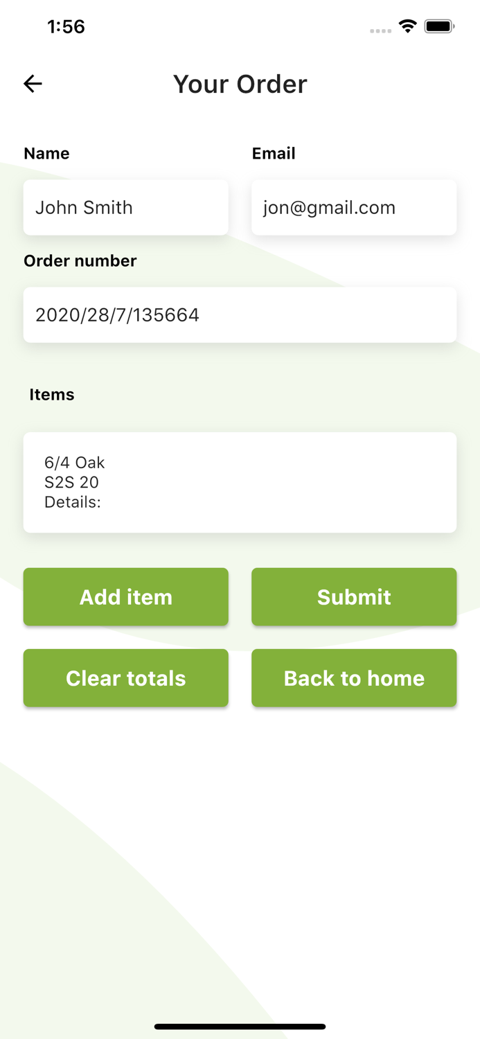 HLM Board Foot Calculator