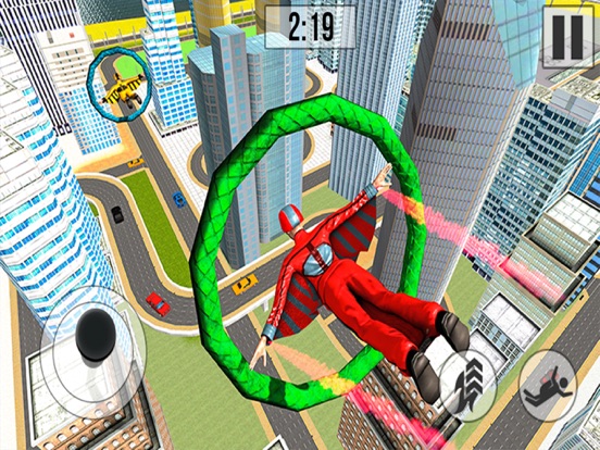 Wingsuit Flying Stunt 3D screenshot 4