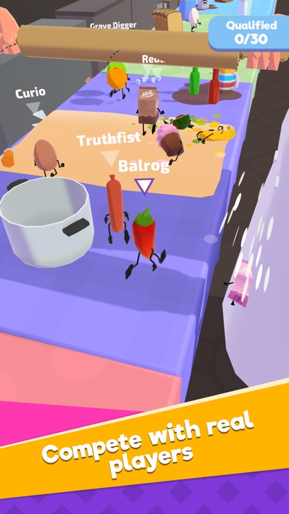 Epic Fall - Kitchen Race 3D screenshot-0