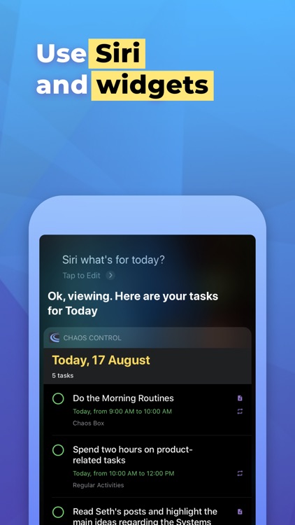 Chaos Control™: GTD Task List screenshot-8