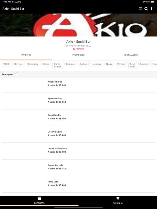 Akio Sushi Bar On The App Store Up to date akio sushi prices and menu, including breakfast, dinner, kid's meal and more. app store apple