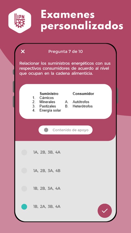 Sí Me Quedo | Examen Admisión