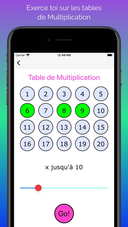 Calcul Mental - Etudiant screenshot-3