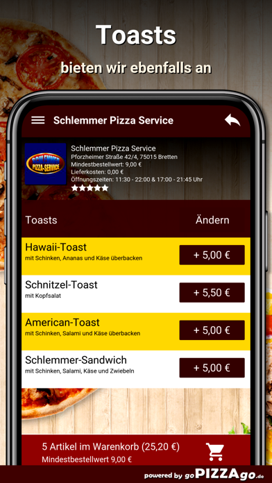 Schlemmer Pizza Bretten screenshot 6