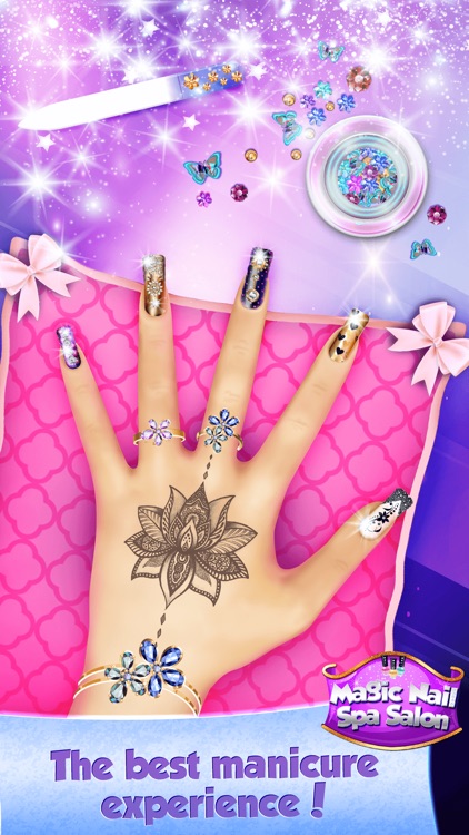 Fashion Nail Salon Girl Games screenshot-3