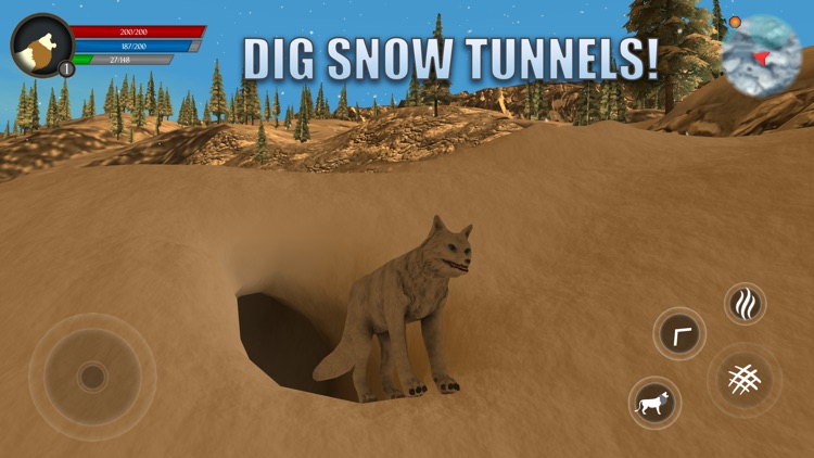 Arctic Wolf Survival Simulator screenshot-3