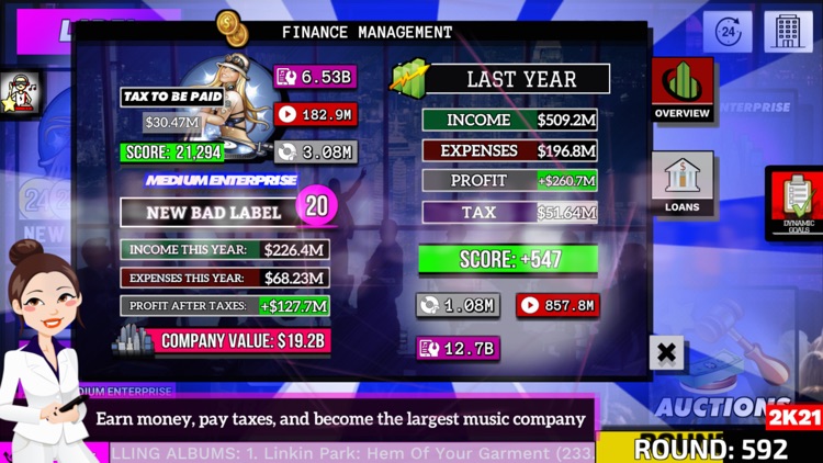 MusicLabeLManagerExtra 2K21 screenshot-4