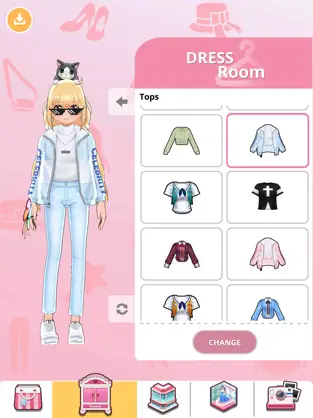 Screenshot 3 Girl-Styledoll Fashion Show iphone