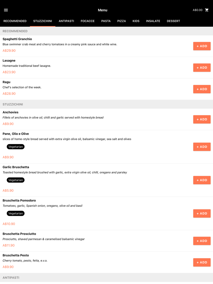 Bel Fiore Restaurant