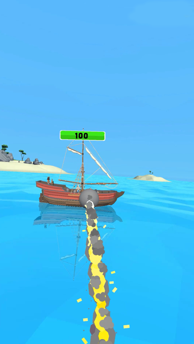 Pirate Attack: Sea Battle Screenshot on iOS