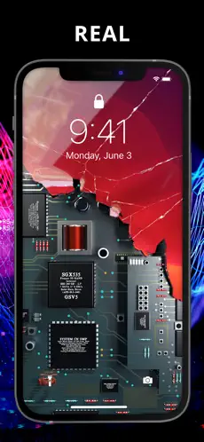 Captura 2 Cool background 3D Live HD 4k iphone